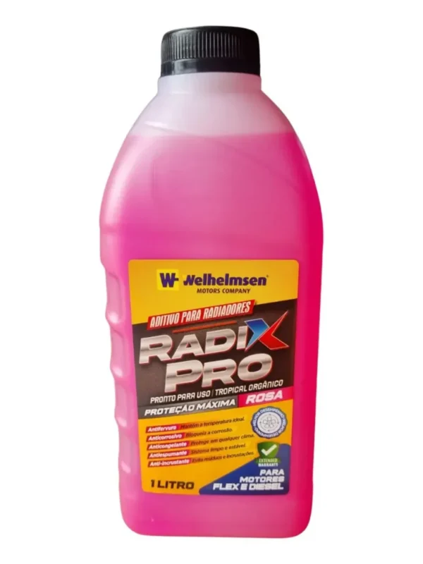 Aditivo Para Radiador Radix Pro Pronto Uso Flex e Diesel
