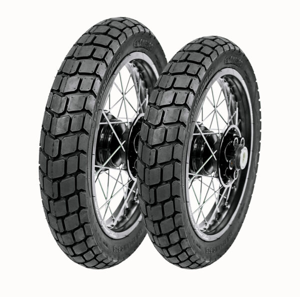 Pneu Cinborg Parrudo G2 120/90-17 64S Traseiro com Câmara para Moto Off-Road / Trail