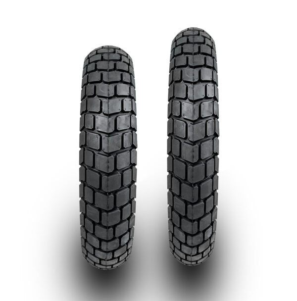 Pneu Cinborg Parrudo G2 120/90-17 64S Traseiro com Câmara para Moto Off-Road / Trail