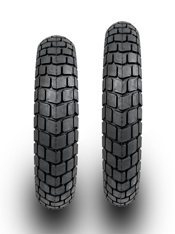 Pneu Cinborg Parrudo G2 120/90-17 64S Traseiro com Câmara para Moto Off-Road / Trail