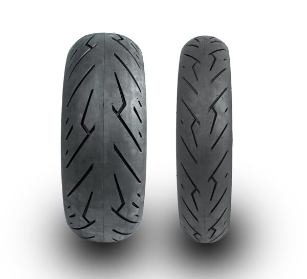 Pneu Cinborg Furia Racer 130/70-17 62S Traseiro para Moto 250/300cc