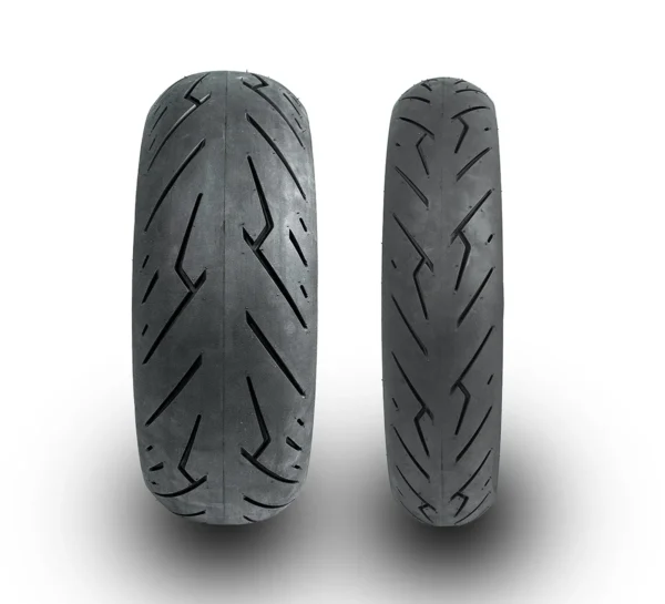 Pneu Cinborg Furia Racer 120/70-14 58V Dianteiro Sem Câmara para Moto 250/300cc