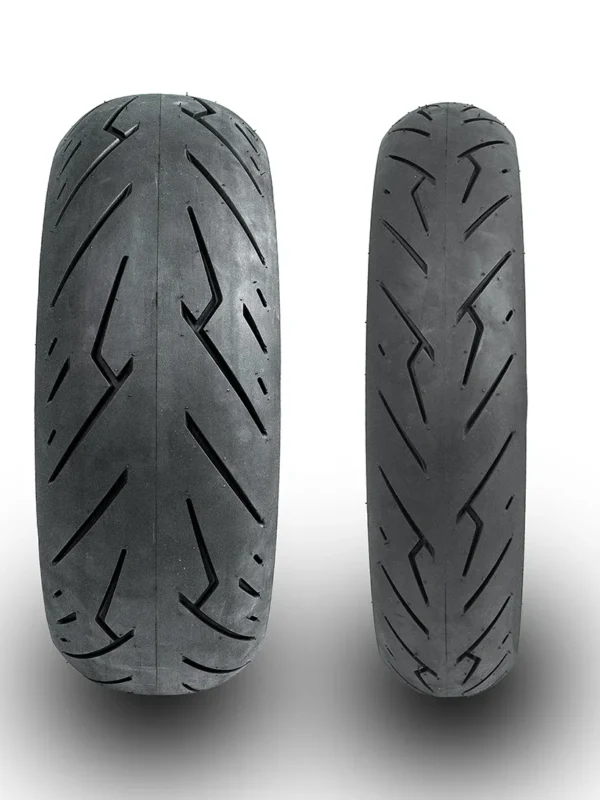 Pneu Cinborg Furia Racer 120/70-14 58V Dianteiro Sem Câmara para Moto 250/300cc