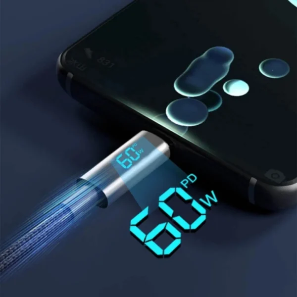 Cabo USB-C para Lightning 27W WUW X215 1m Carregamento Rápido