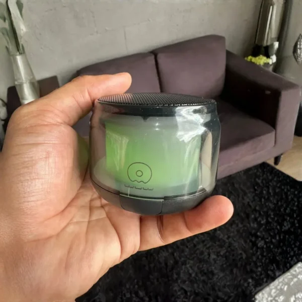 Caixa de Som Bluetooth Portátil WUW R213 LED RGB