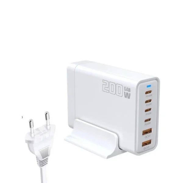 Carregador GaN 200W WUW C214 USB-C Power Delivery