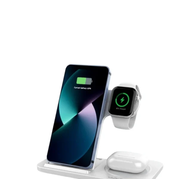 carregador-sem-fio-3-em-1-wuw-c250-wireless-03 Carregador Sem Fio 3 em 1 WUW C250 Base Wireless Qi