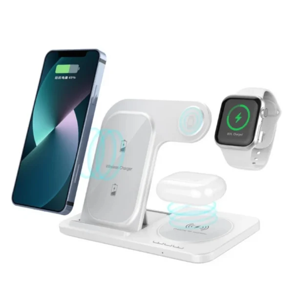 carregador-sem-fio-3-em-1-wuw-c250-wireless-04 Carregador Sem Fio 3 em 1 WUW C250 Base Wireless Qi