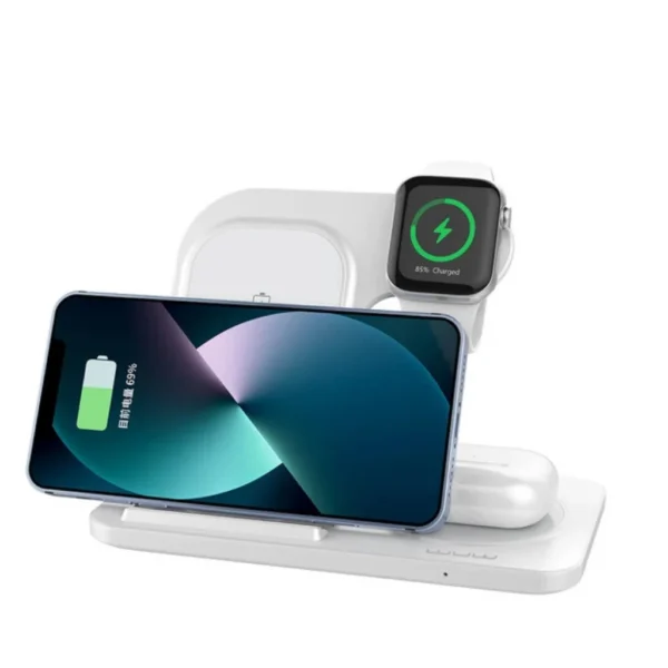 carregador-sem-fio-3-em-1-wuw-c250-wireless-05 Carregador Sem Fio 3 em 1 WUW C250 Base Wireless Qi