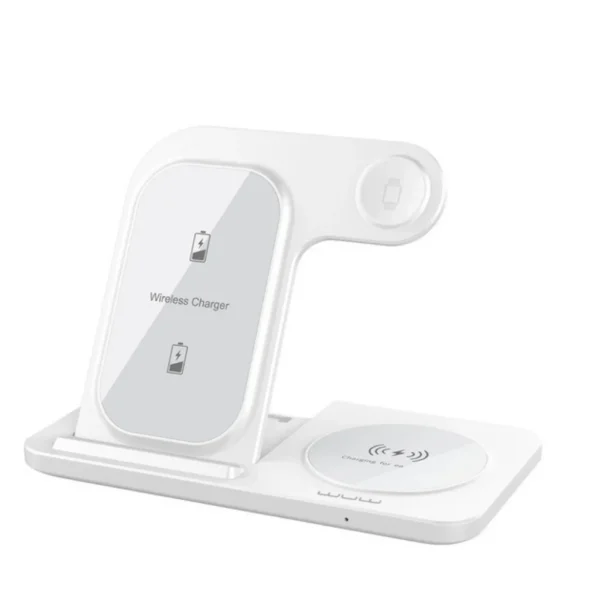 carregador-sem-fio-3-em-1-wuw-c250-wireless-08 Carregador Sem Fio 3 em 1 WUW C250 Base Wireless Qi