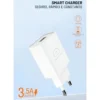 Carregador USB WUW C186 Bivolt Branco