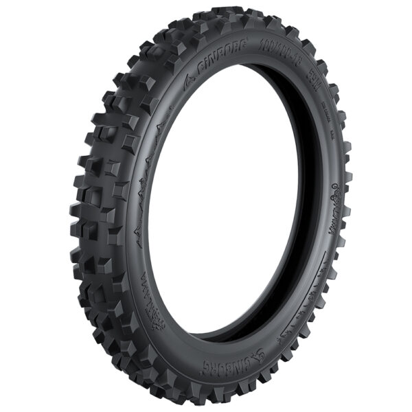 Pneu Cinborg Dalama 2.75-17 47M Traseiro com Câmara para Moto Trail