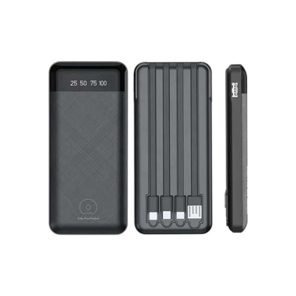 Power Bank WUW Y131 20000mAh USB / USB-C com Display LED
