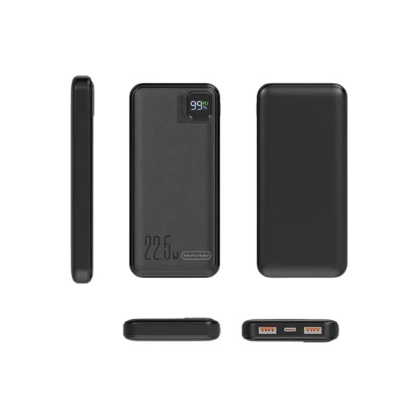 Power Bank WUW Y137 10000mAh 22.5W USB-C Display LED